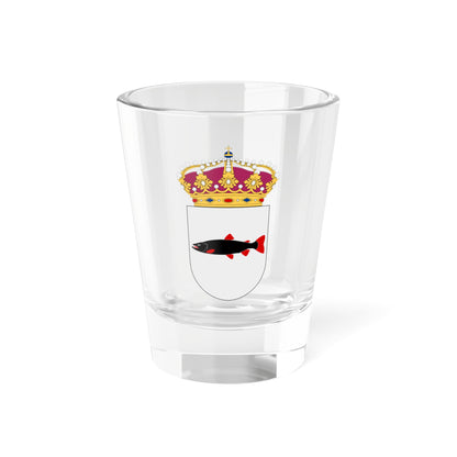 HMS Loke vapen (Sweden) (Coat of Arms) Shot Glass 1.5oz