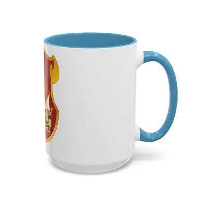 9 Antiaircraft Artillery Gun Battalion (U.S. Army) Accent Coffee Mug