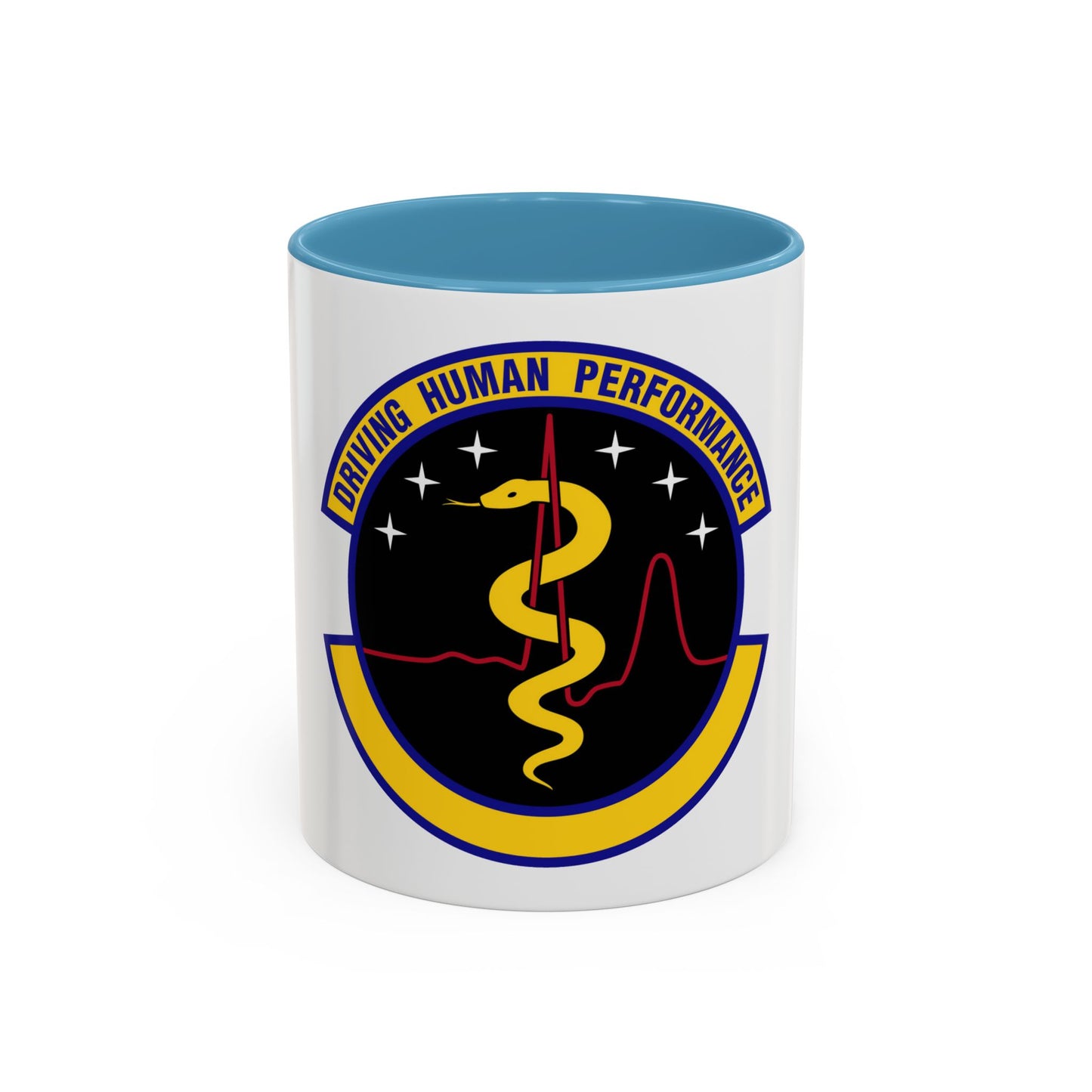 21 Operational Medical Readiness Squadron USSF (U.S. Air Force) Accent Coffee Mug