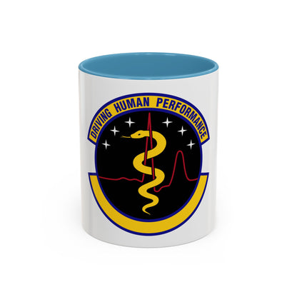 21 Operational Medical Readiness Squadron USSF (U.S. Air Force) Accent Coffee Mug