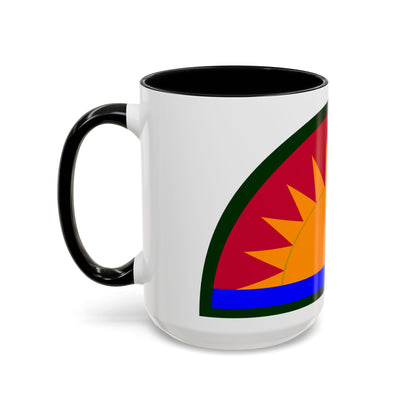 41st Infantry Division SSI (U.S. Army) Accent Coffee Mug