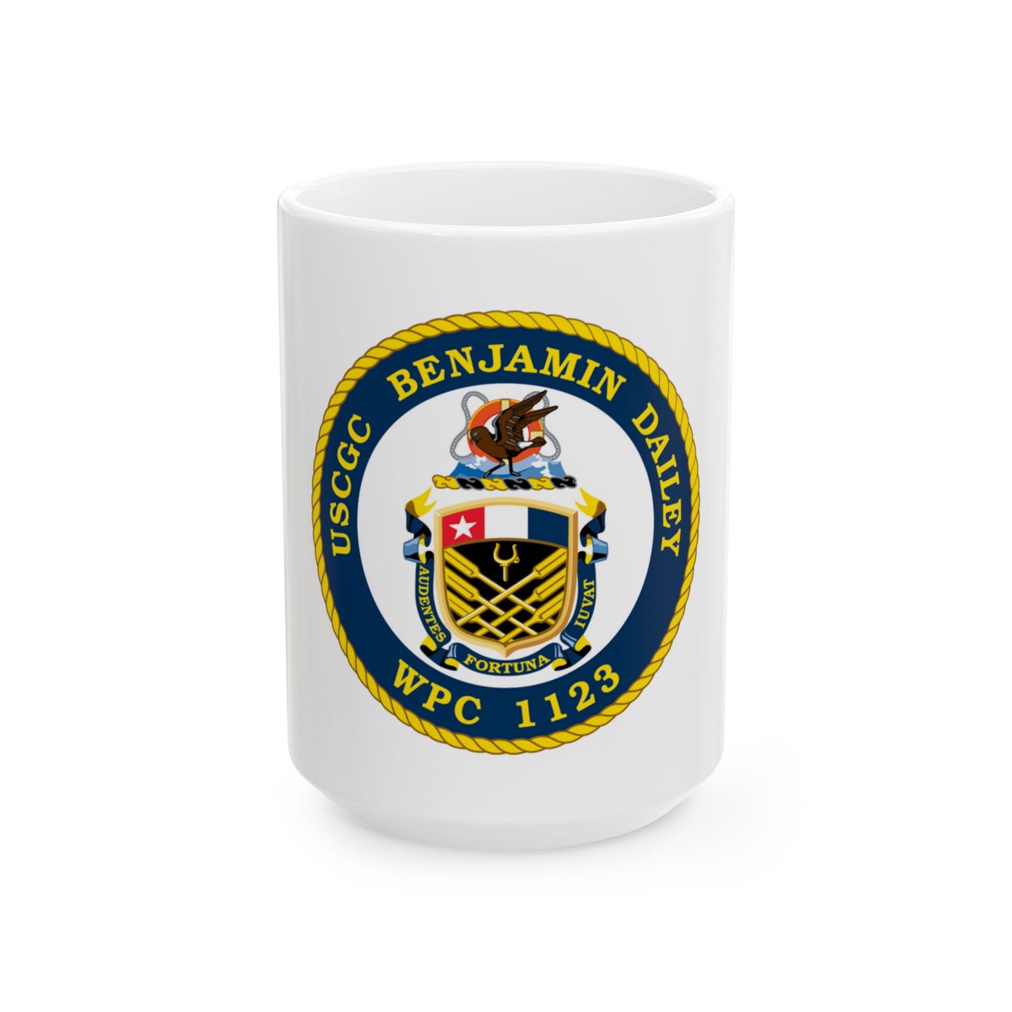 USCGC Benjamin Dailey WPC 1123 (U.S. Coast Guard) White Coffee Mug