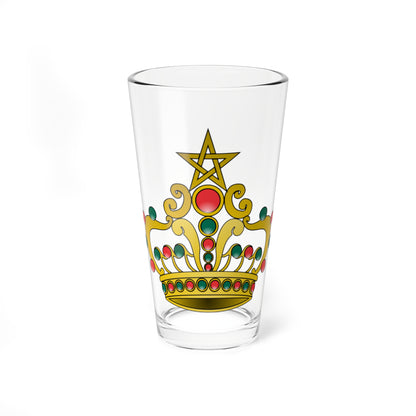 Crown of Morocco 1 (Morocco) (Coat of Arms) Pint Glass 16oz