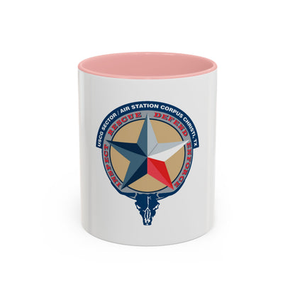 USCG Sector AS Corpus ChristiTX (U.S. Coast Guard) Accent Coffee Mug