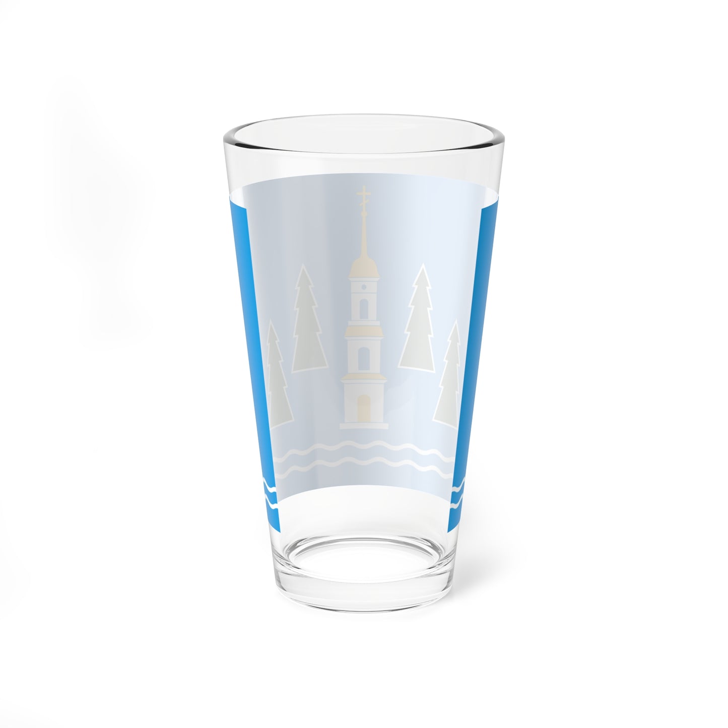 Flag of Ramensky rayon (Russia) Pint Glass 16oz