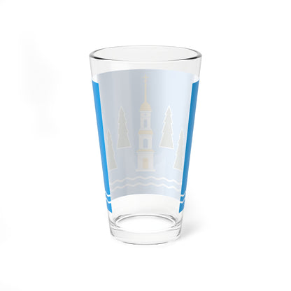 Flag of Ramensky rayon (Russia) Pint Glass 16oz