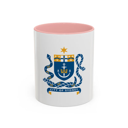 Coat of Arms Sydney Australia - Accent Coffee Mug