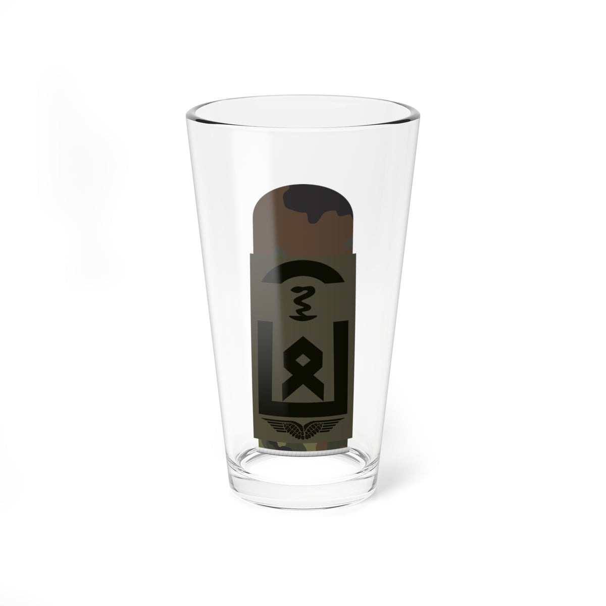 LA OS5 33a Oberfähnrich SanOA PH L (Military Rank) Pint Glass 16oz