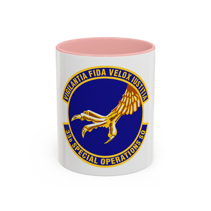 33d Special Operations Squadron (U.S. Air Force) Accent Coffee Mug