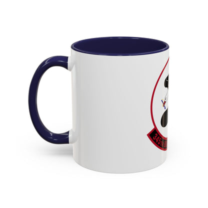 345 Bomb Squadron AFRC (U.S. Air Force) Accent Coffee Mug