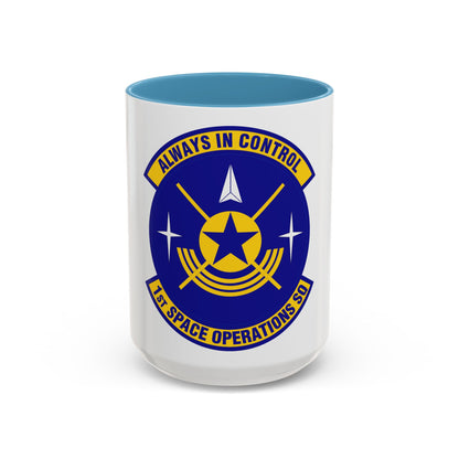 1st Space Operations Squadron (U.S. Air Force) Accent Coffee Mug