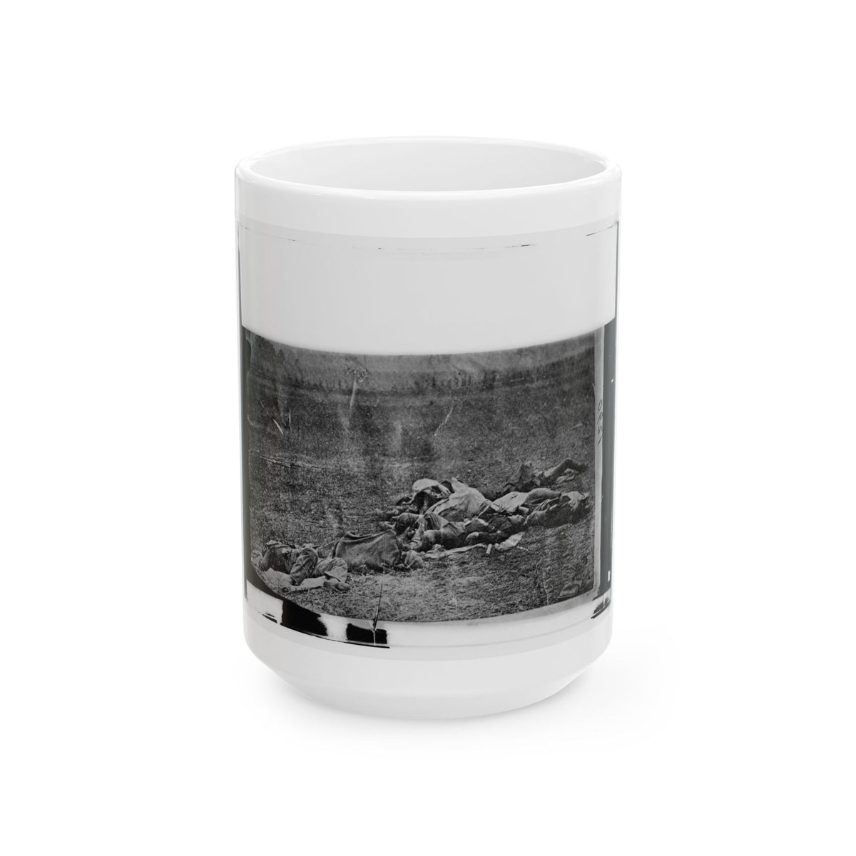 Antietam, Maryland. Dead On Battlefield (U.S. Civil War) White Coffee Mug