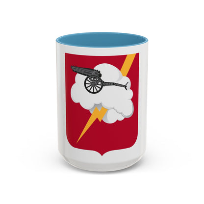 457th Airborne Field Artillery Battalion v2 (U.S. Army) Accent Coffee Mug