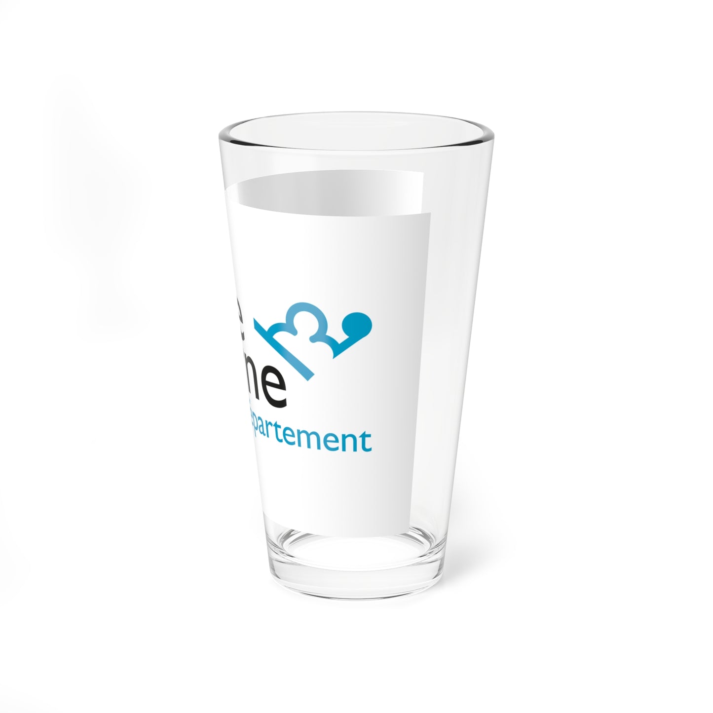 Flag of the Department of Haute-Marne (France) Pint Glass 16oz