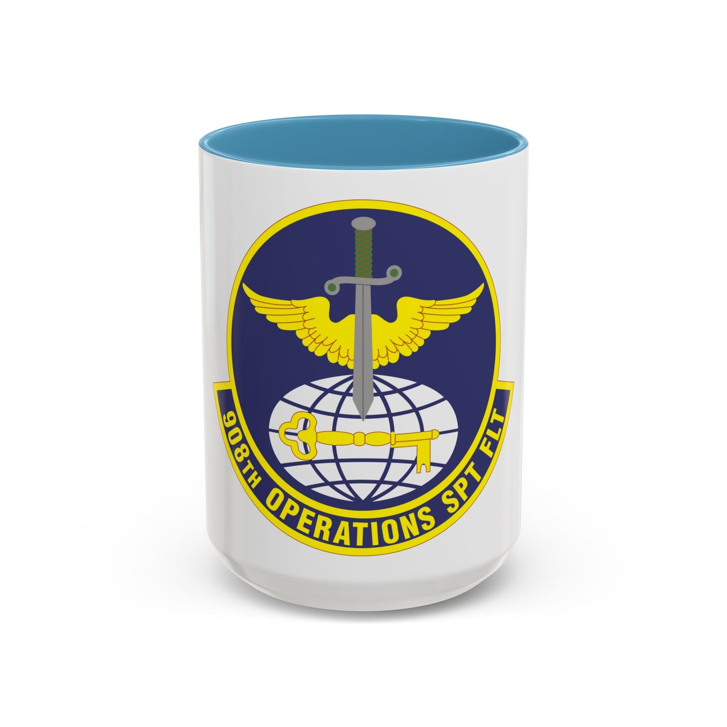 908th Operations Support Flight (U.S. Air Force) Accent Coffee Mug