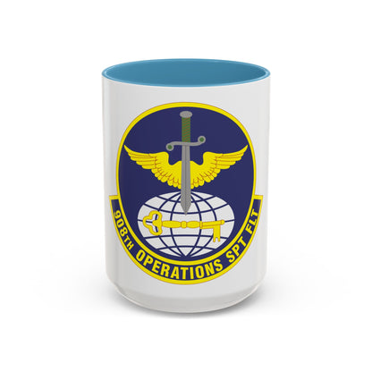 908th Operations Support Flight (U.S. Air Force) Accent Coffee Mug