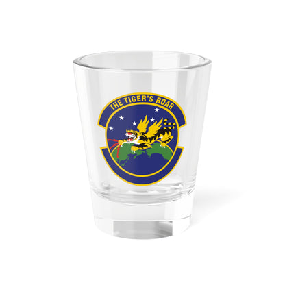 614 Air and Space Communications Squadron AFSPC (U.S. Air Force) Shot Glass 1.5oz