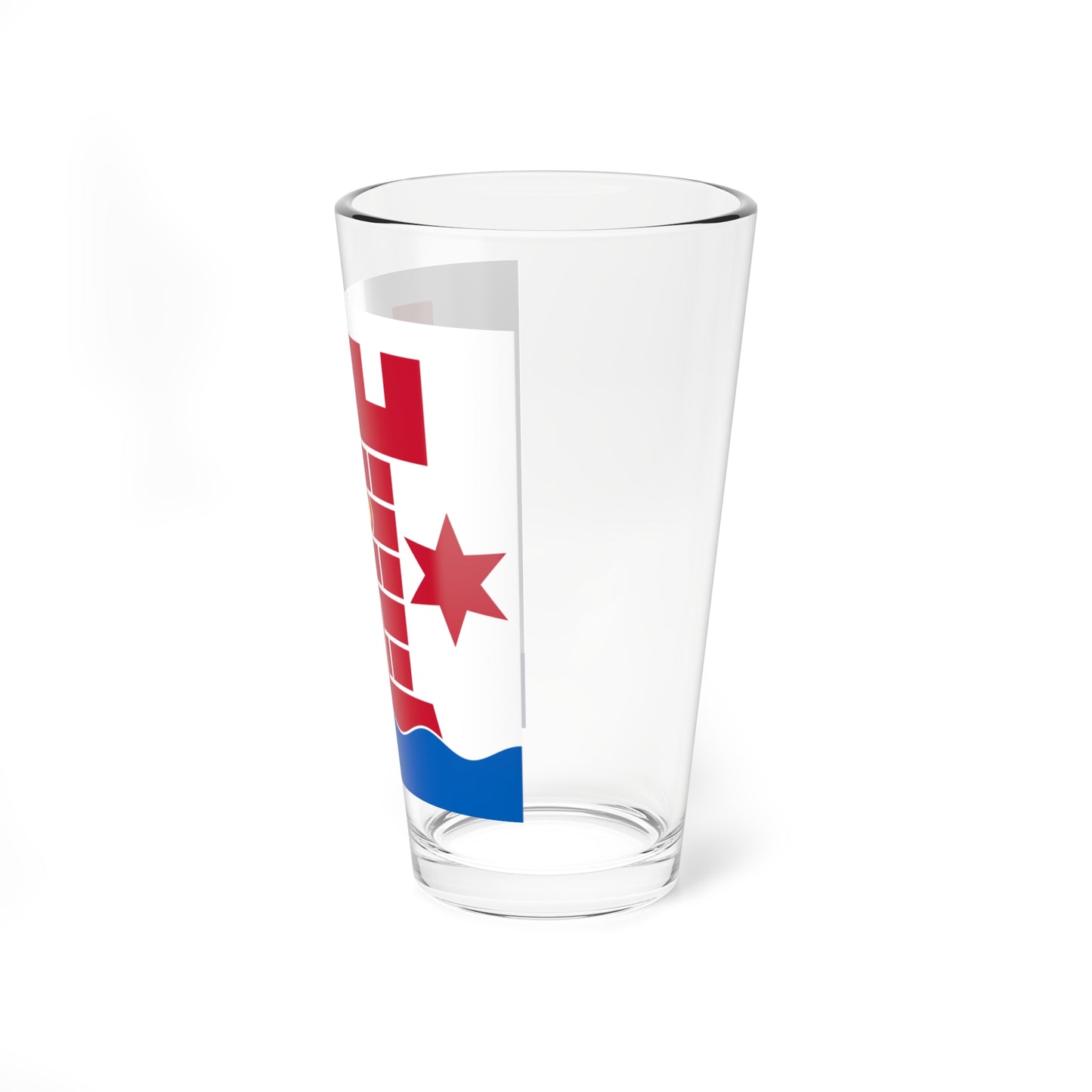 Flag of Kalmar (Sweden) Pint Glass 16oz