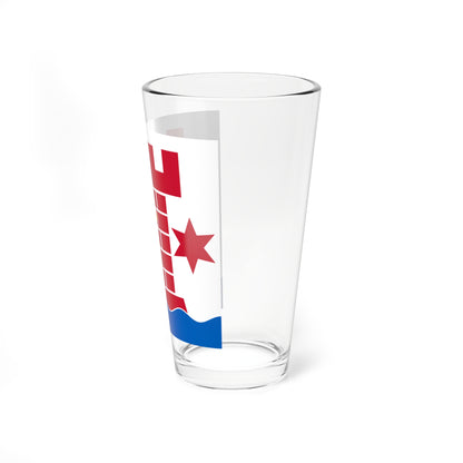 Flag of Kalmar (Sweden) Pint Glass 16oz