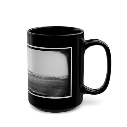 Aquia Creek Landing, Virginia. View Of Federal Supply Depot (U.S. Civil War) Black Coffee Mug
