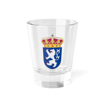 HMS Halland vapen (Sweden) (Coat of Arms) Shot Glass 1.5oz