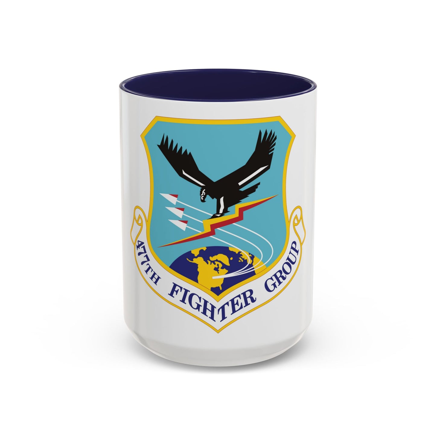 477th Fighter Group (U.S. Air Force) Accent Coffee Mug
