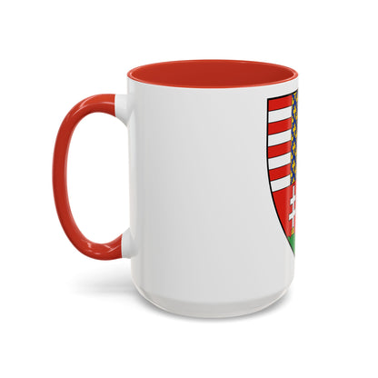 Coat of arms of Louis I of Hungary (1370) - Accent Coffee Mug