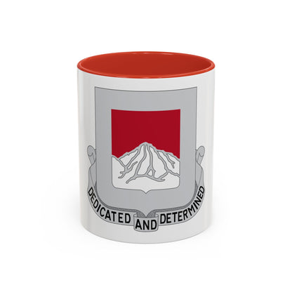 237 Engineer Battalion (U.S. Army) Accent Coffee Mug