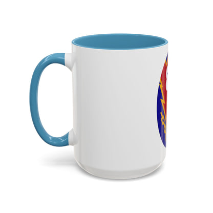 Communications Zone Personnel Europe (U.S. Army) Accent Coffee Mug
