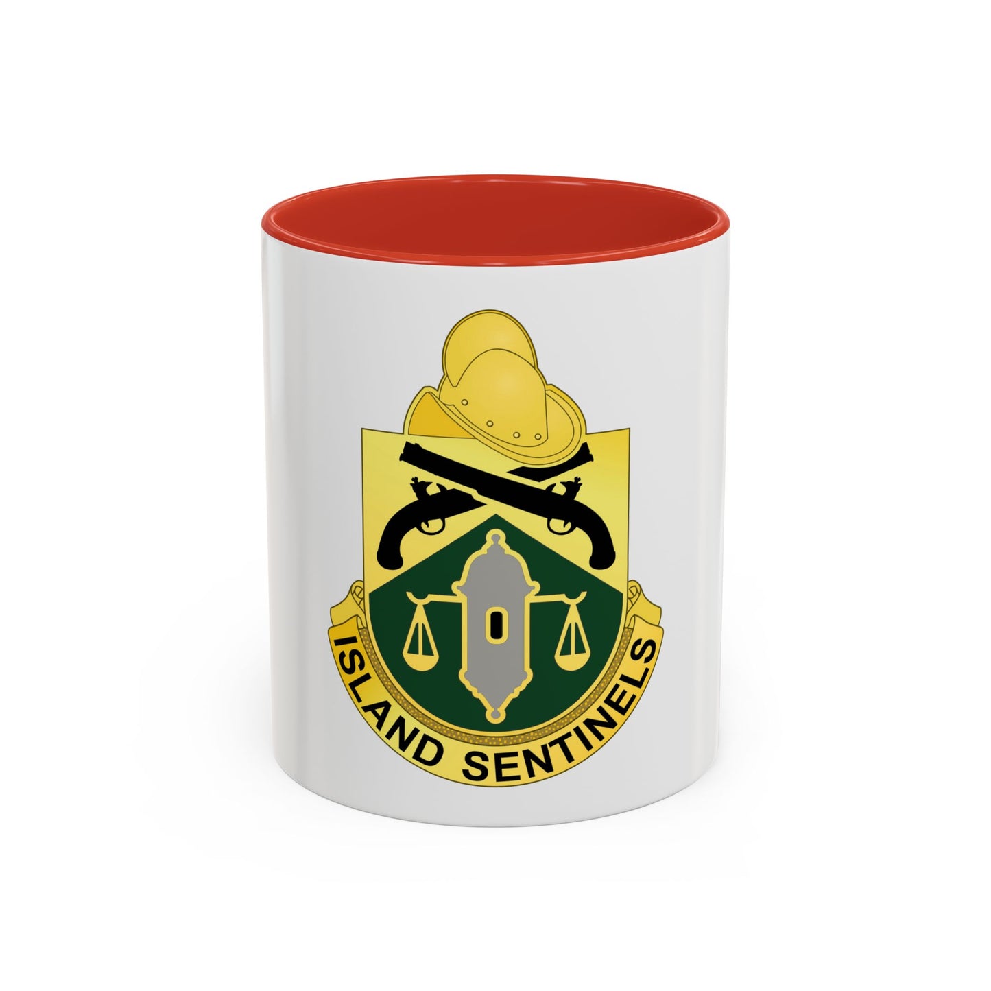 124 Military Police Battalion (U.S. Army) Accent Coffee Mug