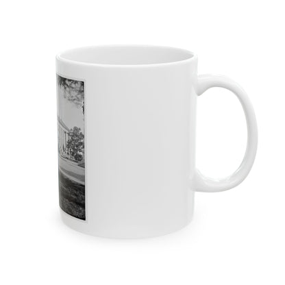 Richmond, Va. Left Side And Rear Of Capitol (U.S. Civil War) White Coffee Mug