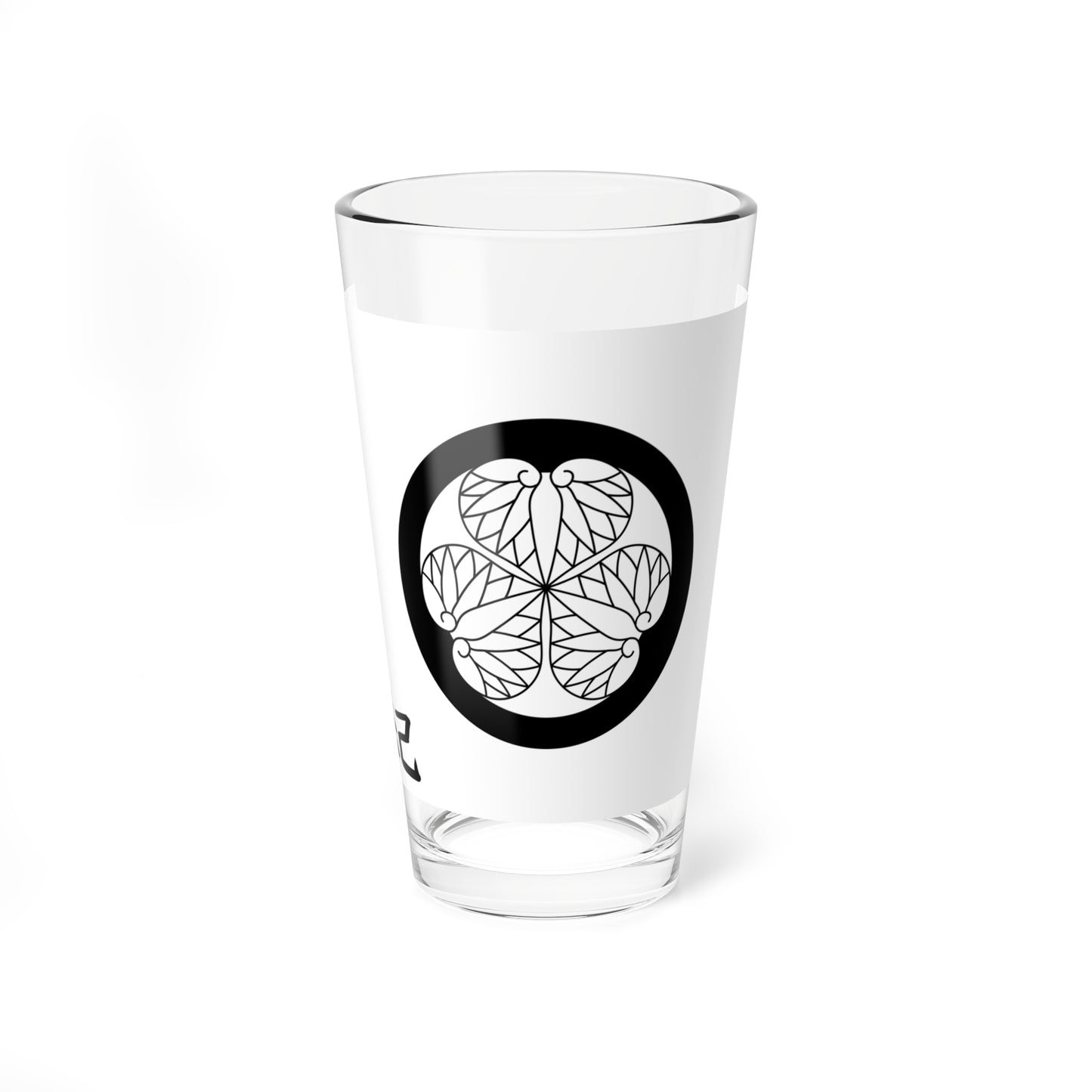 Flag of the Tokugawa Lords of Wakayama in Kii Province C (Japan) Pint Glass 16oz