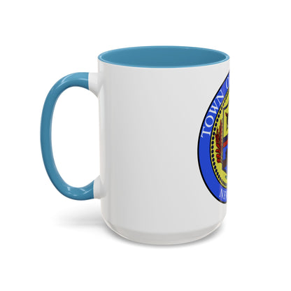 Seal of town of Colonie - Accent Coffee Mug