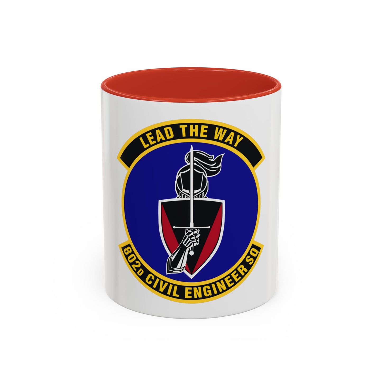 802d Civil Engineer Squadron (U.S. Air Force) Accent Coffee Mug