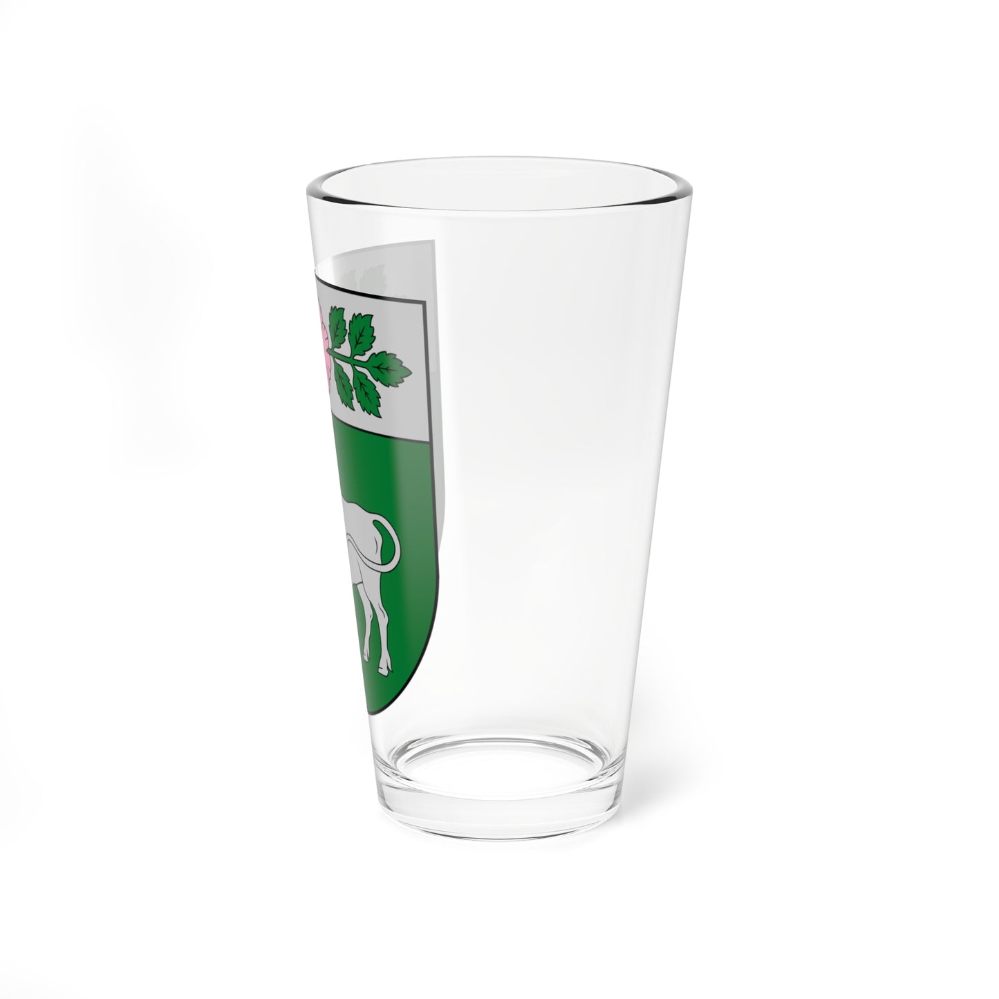 Vārkavas novads COA (Latvia) (Coat of Arms) Pint Glass 16oz