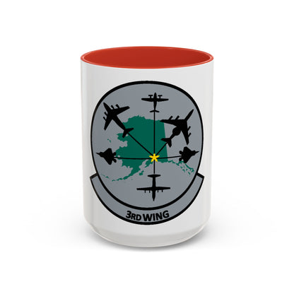 3rd Wing v2 (U.S. Air Force) Accent Coffee Mug