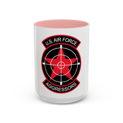 US Air Force Aggressors (U.S. Air Force) Accent Coffee Mug