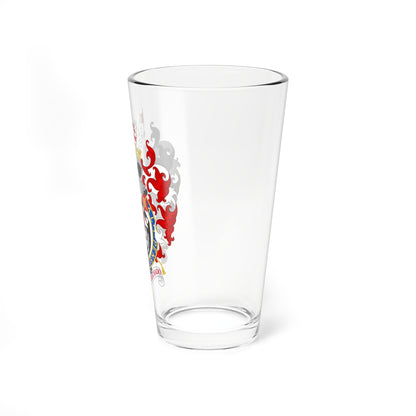 Coat of Arms of Winston Churchill (United Kingdom) (Coat of Arms) Pint Glass 16oz