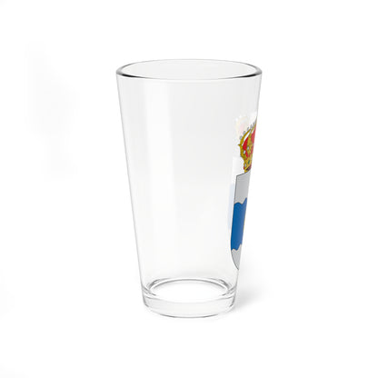 Escudo de Alcalá de Gurrea (Spain) (Coat of Arms) Pint Glass 16oz