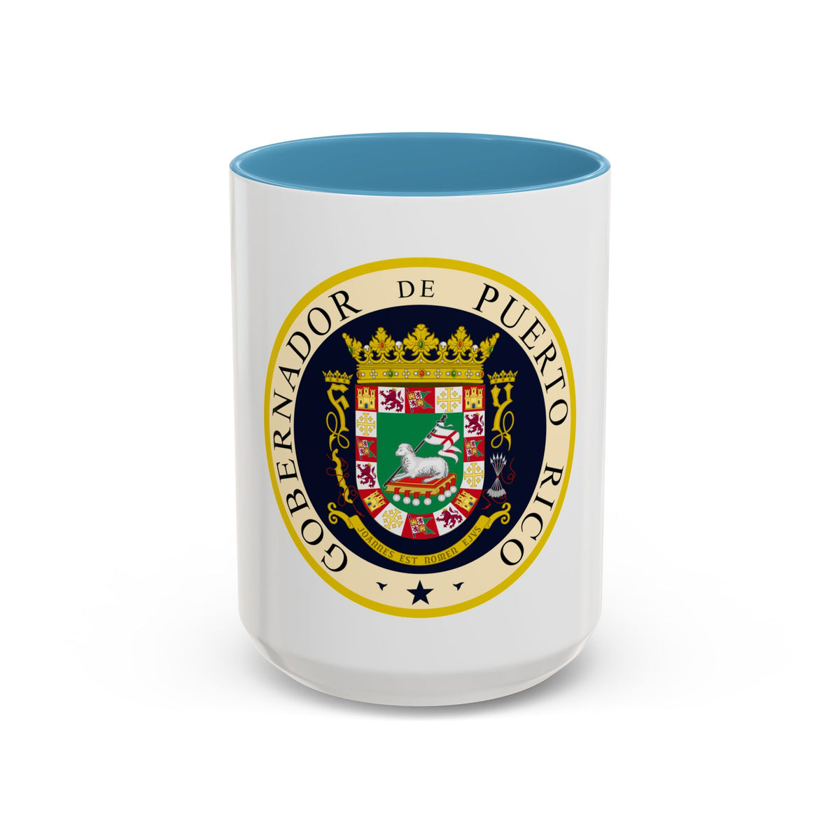 Seal of the Governor of Puerto Rico - Accent Coffee Mug