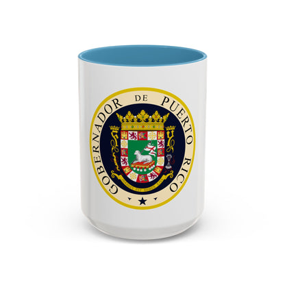 Seal of the Governor of Puerto Rico - Accent Coffee Mug