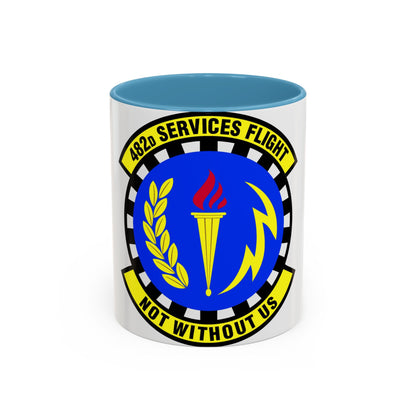 482d Services Flight (U.S. Air Force) Accent Coffee Mug