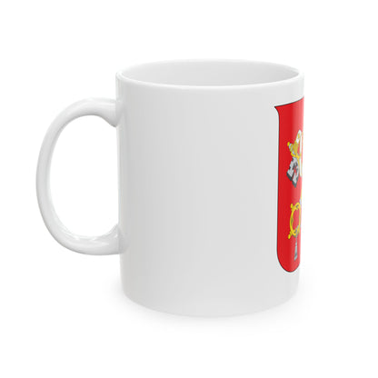 Coat of arms of Vatican City State - White Coffee Mug