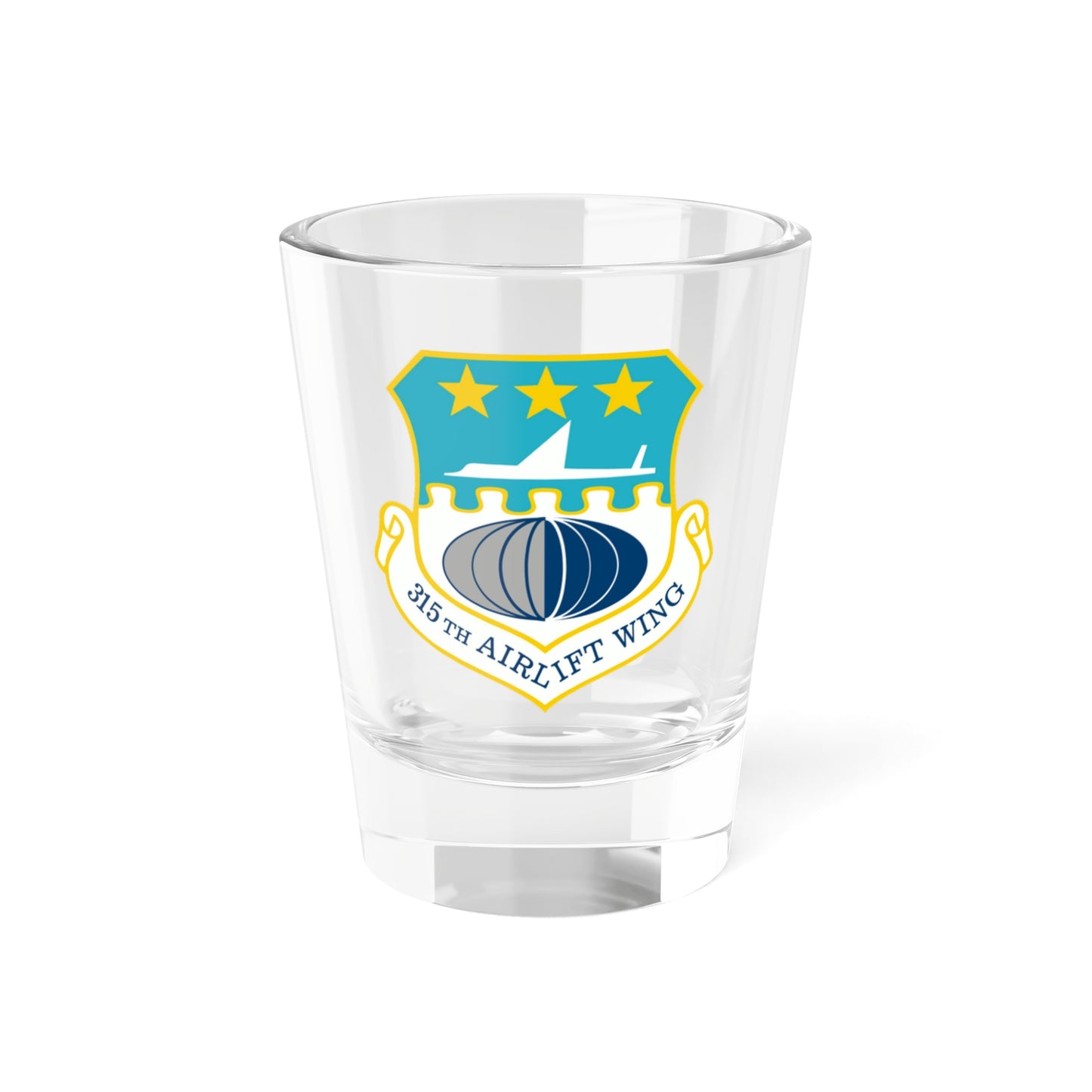 315th Airlift Wing (U.S. Air Force) Shot Glass 1.5oz