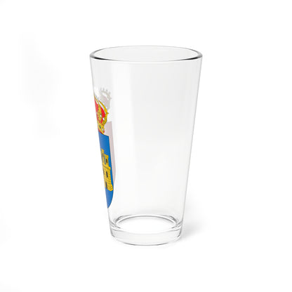 Escudo de Agoncillo-La Rioja (Spain) (Coat of Arms) Pint Glass 16oz