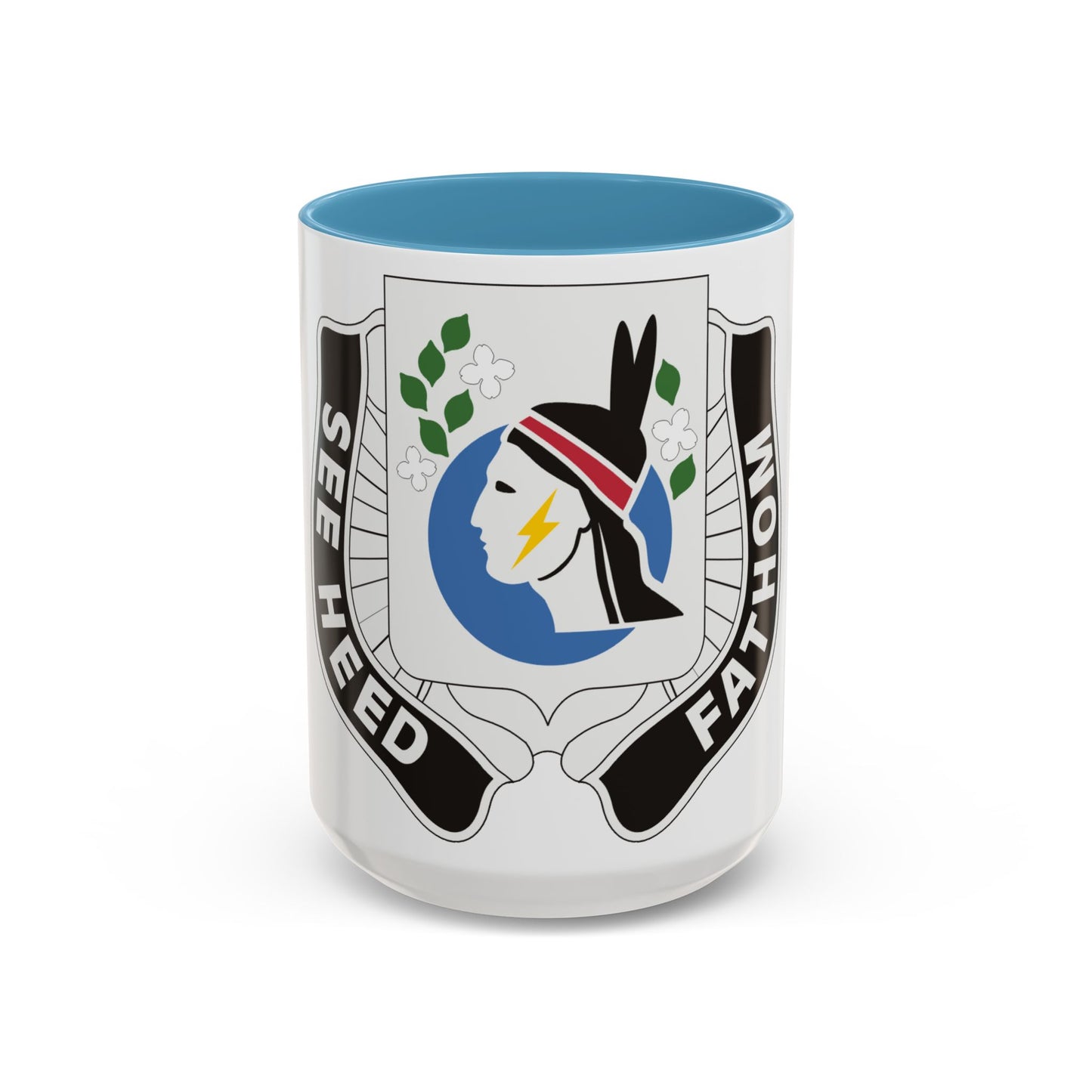 635 Military Intelligence Battalion (U.S. Army) Accent Coffee Mug