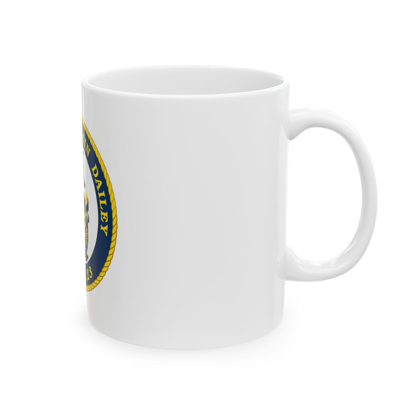 USCGC Benjamin Dailey WPC 1123 (U.S. Coast Guard) White Coffee Mug