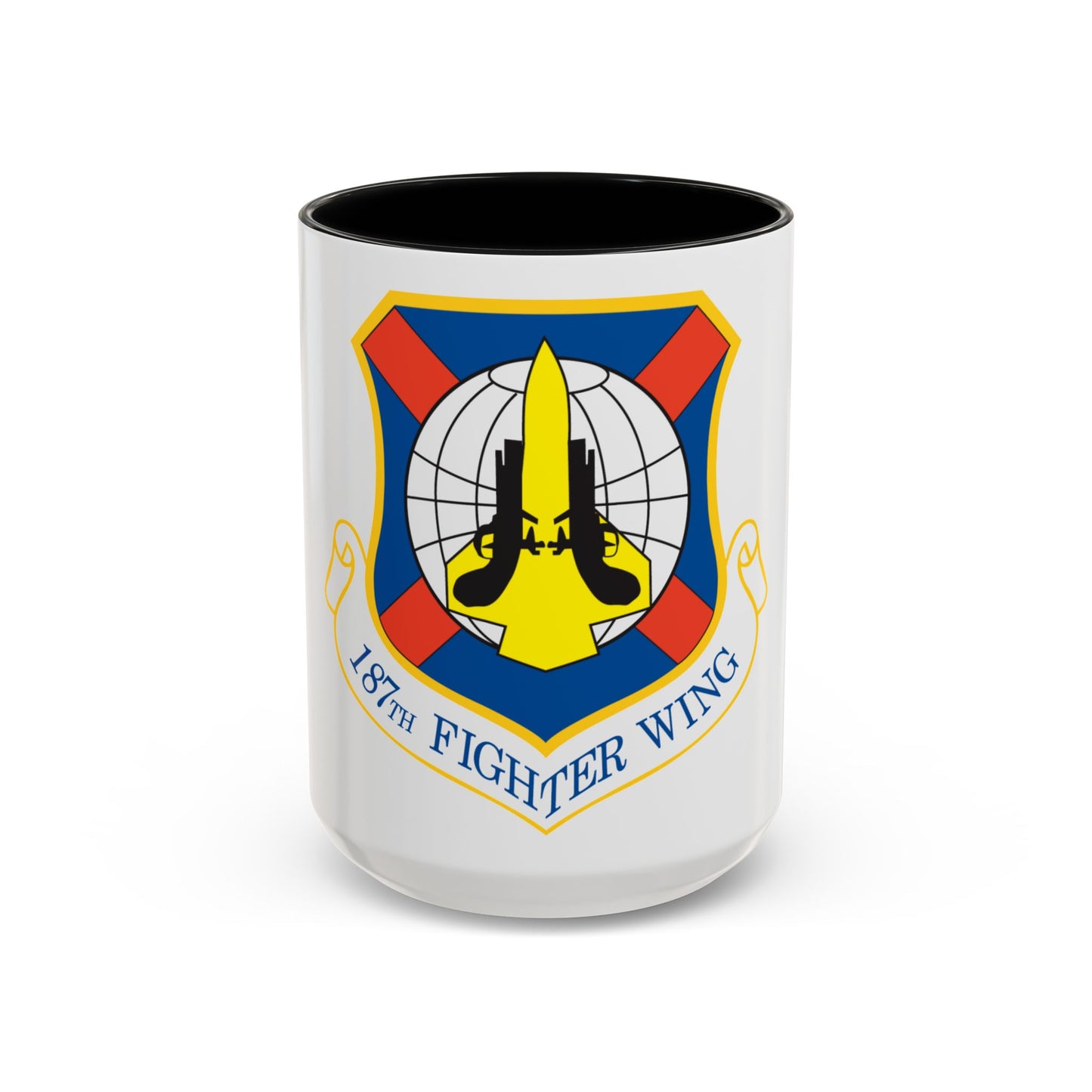 187th Fighter Wing (U.S. Air Force) Accent Coffee Mug