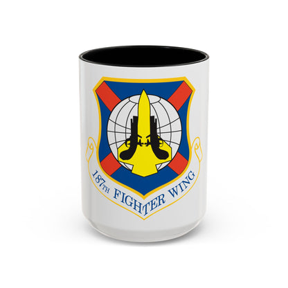 187th Fighter Wing (U.S. Air Force) Accent Coffee Mug