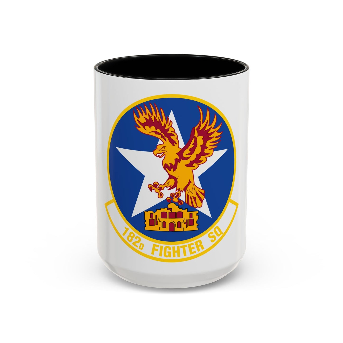 182 Fighter Squadron (U.S. Air Force) Accent Coffee Mug
